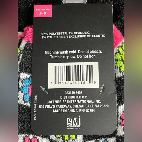 Beverly Hills Polo Club Fashion Socks. - Picture 2 of 4